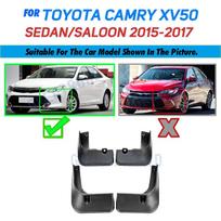 4vnt automobilio priekinio galinio purvasaugio purvasaugiai, skirti Toyota Camry XV50 2015 2016 2017 purvasaugiui 2015-2017 blue