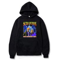 Scranton Loose laisvalaikio gobtuvas Unisex The Office Dunder Mifflin Dwight TV šou Scranton Polar vilnos megztinis megztinis Unisex tendencijos 2XL yellow