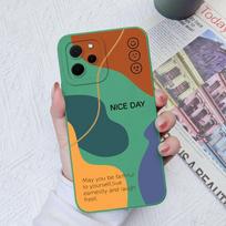 Case For Honor 9X Pro Magic5 Pro X8A X7A 8A 9S X5 X6 X7 Fashion Check Pattern Shockproof Matte Cover Soft Liquid Silicone Phone Bags For Honor Bumper Honor 30 brown