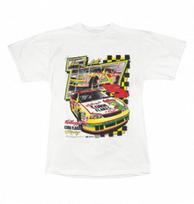 Retro Vtg 90s Terry Labonte NASCAR Racing White Unisex T-shirt XXXXL gray