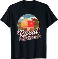 Mailman Postal Worker Post Office Rural Mail Carrier Unisex T-shirt S