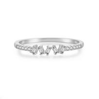 ANDYWEN 925 Sterling Silver Zircon Line Pave Ring Women Luxury Wedding Rock Punk Fashion Jewelry 6