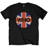 The Who Union Jack Circle Tee Unisex T-shirt S