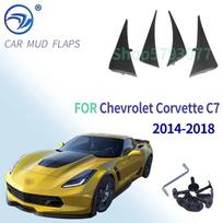 Car Fender Flares Mudguard Mud Flaps Splash Guard For Chevrolet Corvette C7 2014 2015 2016 2017 2018