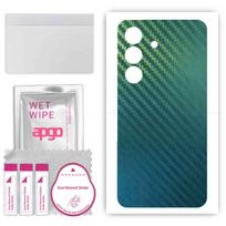 apgo Odos lipdukų folijos vinilas, skirtas BACK, suderinamas su Samsung Galaxy S24, atsparus įbrėžimams, lengvai montuojamas - anglies chameleonas CAKA1