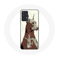 Coque pour Samsung Galaxy A32 5G Doberman Race de chiens