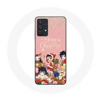 Coque pour Samsung Galaxy A32 5G Demon slayer merry christmas affiche Anime Manga