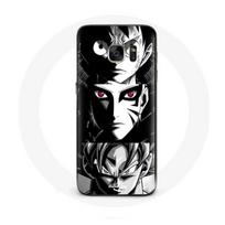Case - Maniacase - Samsung Galaxy S6 Edge - Black - Anime manga - Soft juoda