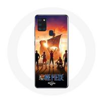 Coque pour Samsung Galaxy A21s One Piece Poster Equipages Art Saison 1