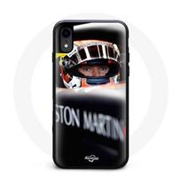 Dėklas - Formulė 1 - Iphone XS - Lankstus - Juodas - Verstappen motyvas