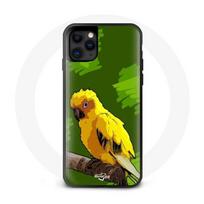 Coque Iphone 11 pro max Perruche jaune geltona