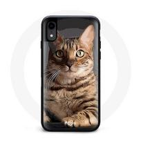 Coque Iphone X Tas de chat du Bengale