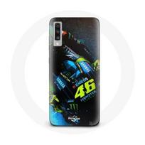 Coque Samsung Galaxy A70 Valentino Rossi Pilote de course Moto GP