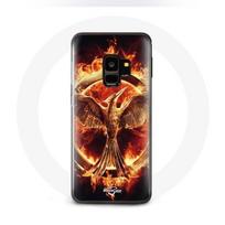 Coque Samsung Galaxy S9 Hunger Games Film Logo