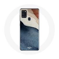 Coque Samsung Galaxy A21S abstract texture background