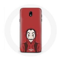 Coque pour Samsung Galaxy j7 2017 Edge la casa de papel peinture masque dali