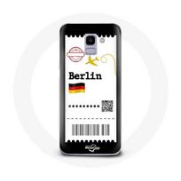 Coque pour Samsung Galaxy A6 2018 Billet d'avion Berlin