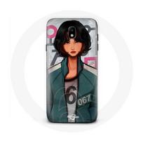 Coque pour Samsung Galaxy j7 2017 Edge Squid Game Kang Sae Byeok série
