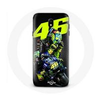 Coque pour Samsung Galaxy J7 2017 Valentino Rossi motoGP 46 Pilote de vitesse