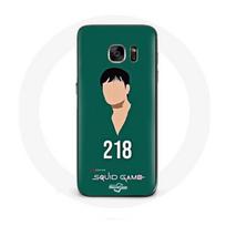Coque pour Samsung Galaxy S6 edge Squid Game Cho Sang woo numéro 218