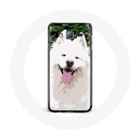 Coque pour samsung galaxy J5 2016 Samoyède Blanc Race de chiens