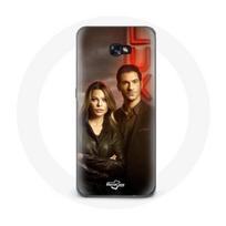 Coque pour samsung galaxy A5 2017 Chloe Decker et Lucifer Morningstar