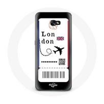 Coque pour Samsung Galaxy A8 2016 Billet d'avion London