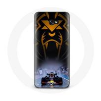 Coque pour Samsung Galaxy A5 Formule 1 Sebastian Vettel Pilote automobile F1 Noir