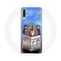 Coque pour Samsung Galaxy A50 Home Alone Maman j'ai encore raté l'avion