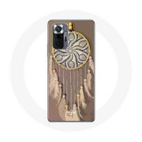 Coque pour Xiaomi Redmi Note 10 Pro Attrape Rêve marron Capteur de Rêves ruda