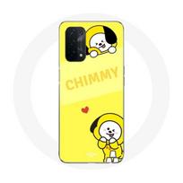 Coque pour Oppo A74 BTS Bangtan BT21 Chimmy Jimin Fond Jaune