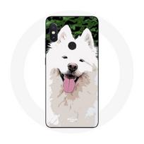 Coque pour Xiaomi Redmi Note 5 AI Dual Camera Samoyède Blanc Race de chiens balta