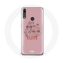 Coque pour Huawei P30 Lite Elite Saison 5 Affiche personnages Fanart Logo