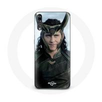 Maniacase Case for Huawei P30 Lite Loki Thor Ragnarok with Helmet Season 1 juoda