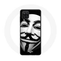 Coque pour Samsung Galaxy A22 4G nous sommes légion masque anonyme