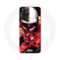 Coque pour Xiaomi Redmi Note 11S Formule 1 Sebastian Vettel F1 Rouge