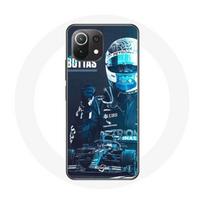 Coque pour Xiaomi Mi 11 Lite Formule 1 Valtteri Bottas Pilote de F1 Noir juoda