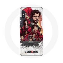 Coque pour Xiaomi Redmi Note 5 Pro La Casa De Papel affiche art