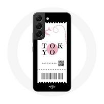 Coque pour Samsung Galaxy S22 Billet d'avion Tokyo Japon