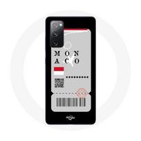 Coque pour Samsung Galaxy S20 FE Billet d'avion Monaco