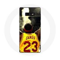 Coque pour Samsung Galaxy Note 9 Lebron James Joueur de Basketball
