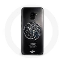 Coque pour Samsung Galaxy A8 Plus Game Of Thrones Targaryen de feu et de sang