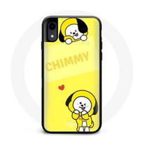 Coque pour Iphone XR BTS Bangtan BT21 Chimmy Jimin Fond Jaune