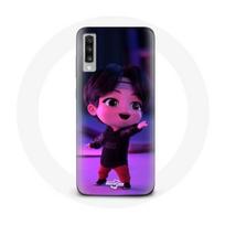 Coque pour Samsung Galaxy A70 BTS TinyTAN Jin Animation