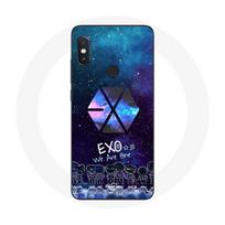 Coque pour Xiaomi Redmi Note 5 AI Dual Camera Exo Groupe K-pop Logo we are one