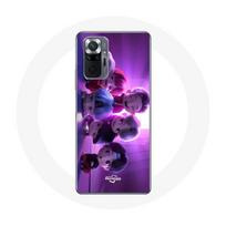 Coque pour Xiaomi Redmi Note 10 Pro BTS TinyTAN Animation Affiche RM Jin Suga J-Hope Jimin V Et Jungkook Mic Drop juoda