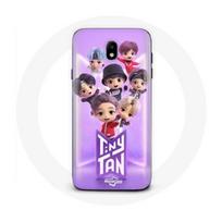 Dėklas Samsung Galaxy S5 BTS TinyTAN Animacija Plakatas RM Jin Suga J-Hope Jimin Jungkook ir V