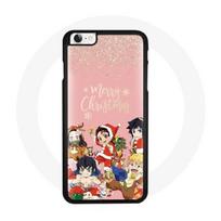 Coque pour Iphone 7 Demon slayer merry christmas affiche Anime Manga