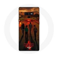 Coque pour Samsung Galaxy Note 9 Stranger Things Saison 4 Affiche Art Equipages de la Nouvelle Théor