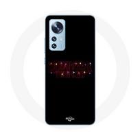 Coque pour Xiaomi Mi 12 / 12X Stranger Things Affiche Logo Joyeux noël